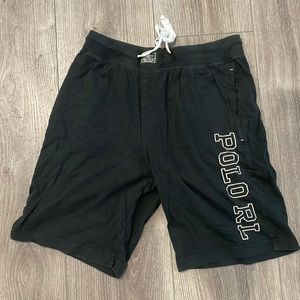 Mens Polo Ralph Lauren Black Shorts